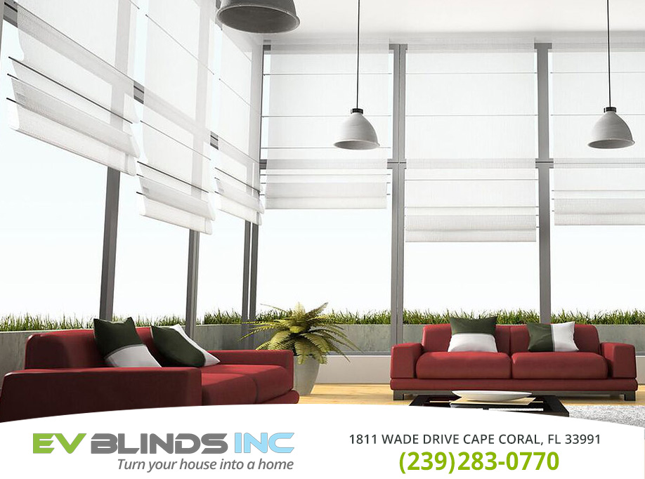 Motorized Blinds in and near Cape Coral Florida