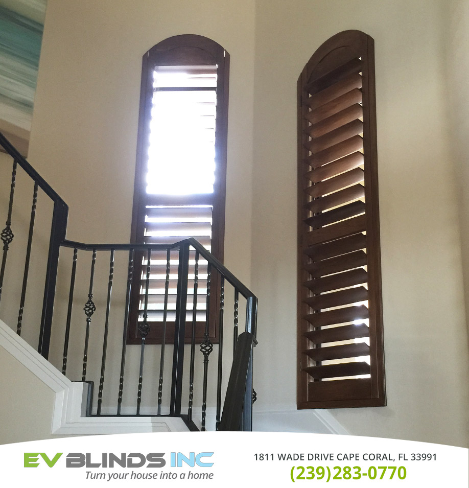Wooden Blinds in and near Captiva Florida