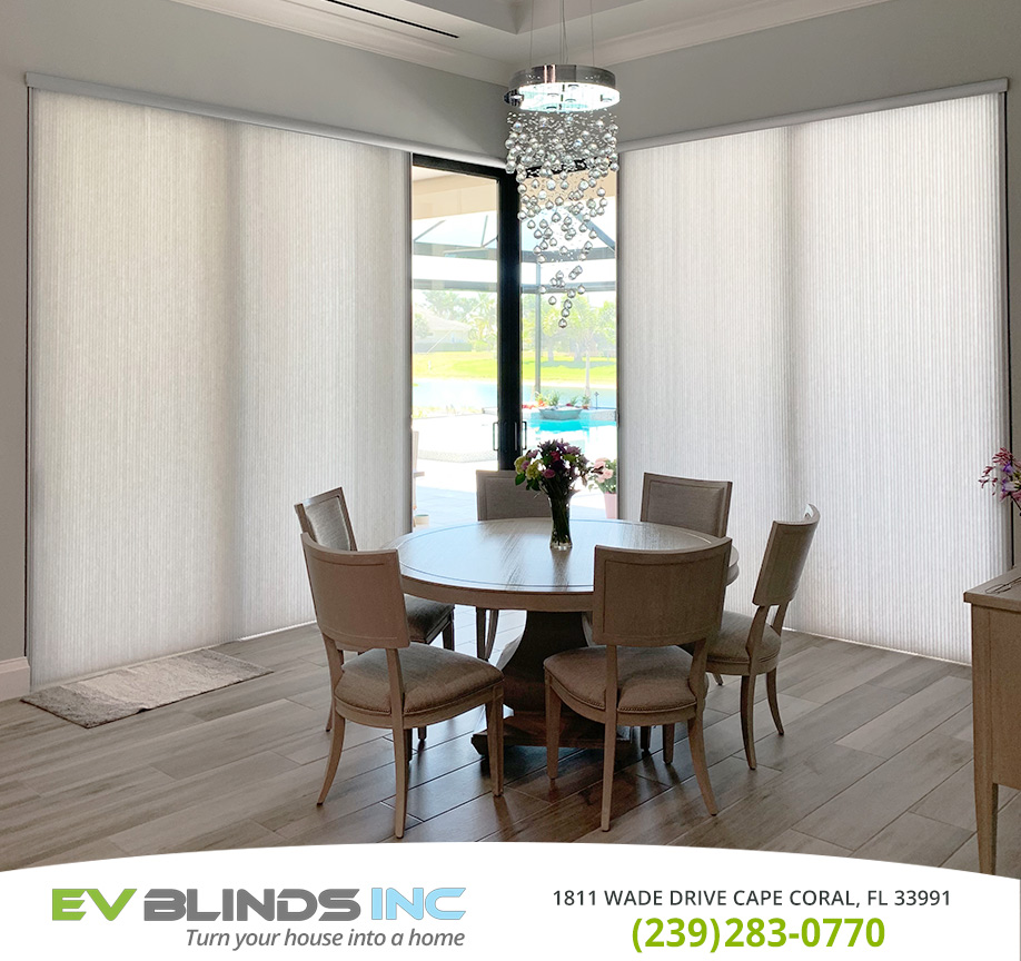 Patio Door Blinds in and near Marco Island Florida