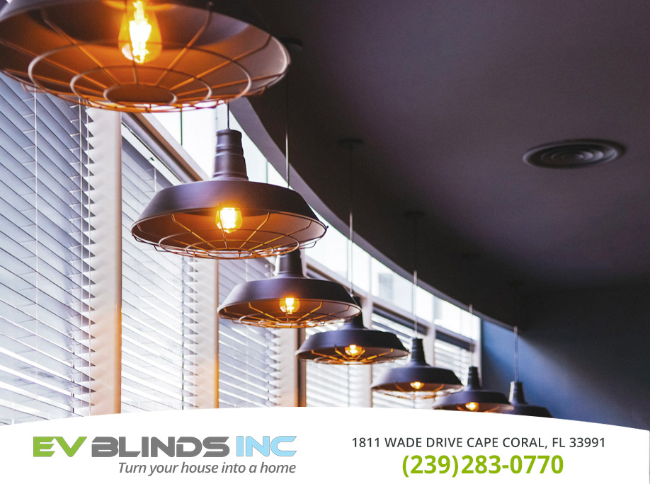 Restaurant  Blinds in and near Naples Florida