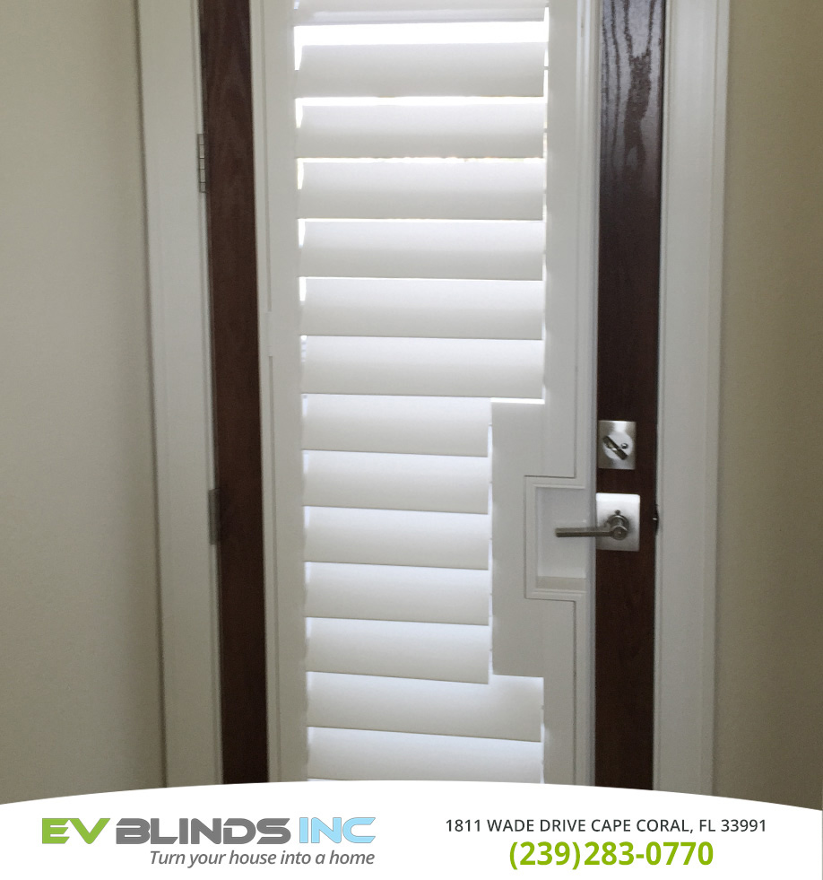 Door Blinds in and near North Fort Myers Florida