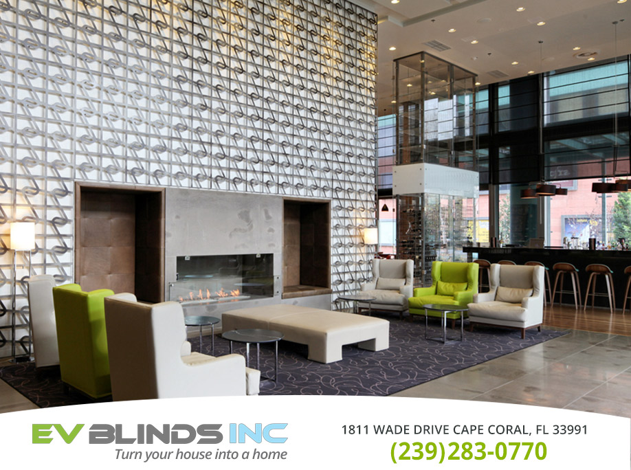 Hotel Blinds in and near North Fort Myers Florida