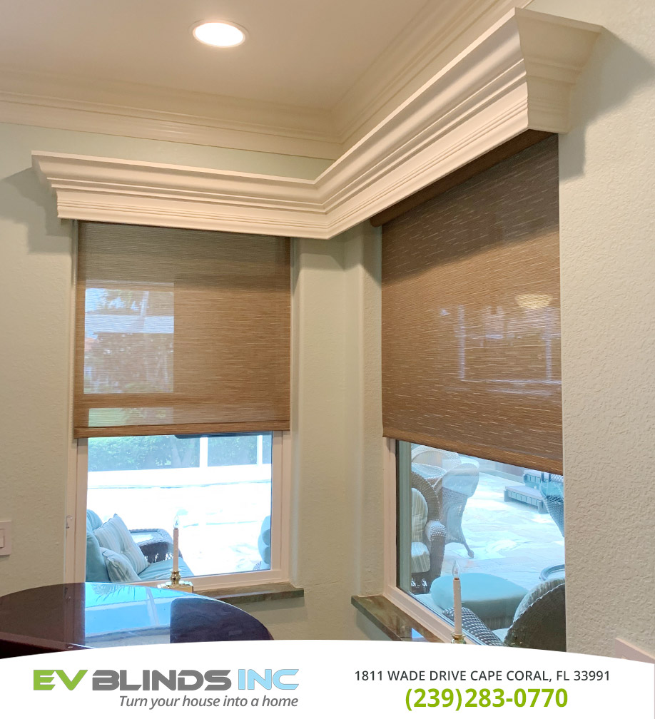 Roller Blinds in and near North Fort Myers Florida