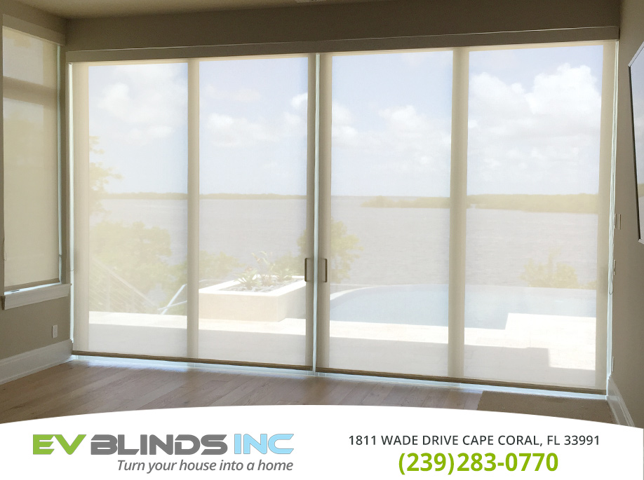 Solar Blinds in and near Sanibel Florida