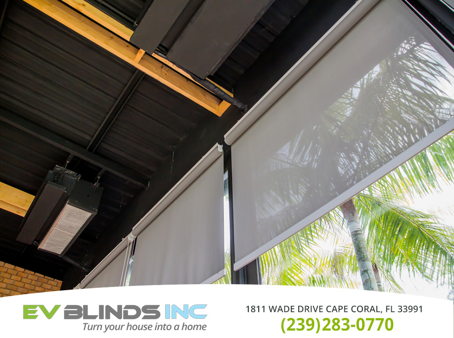 Commercial Blinds in and near Marco Island Florida