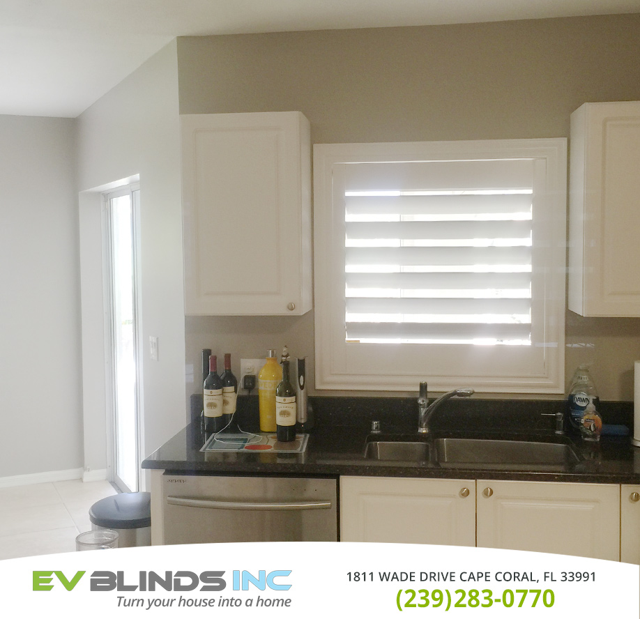 Kitchen Blinds in and near Marco Island Florida