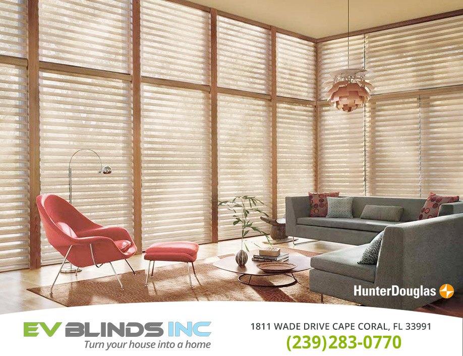 Hunter Douglas Blinds in and near North Fort Myers Florida