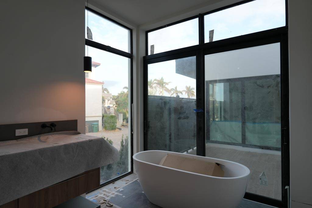 20240114 Bathroom Privacy Blinds Ev Blinds Before