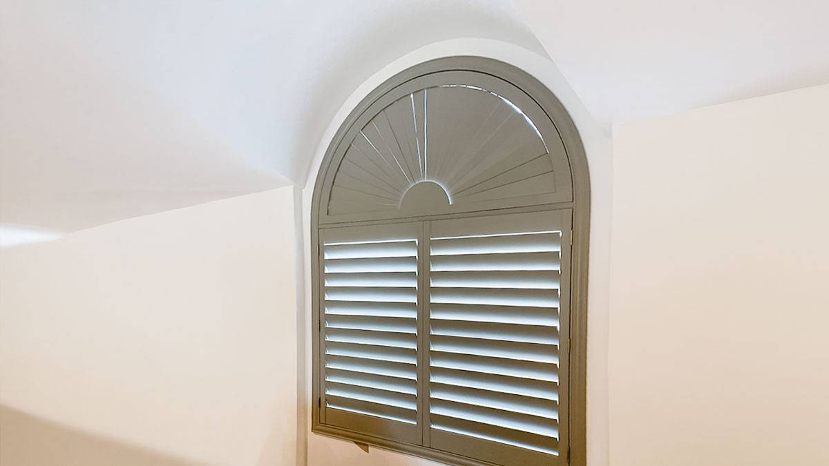 Arched Windows Shutters Light Wood Color Ev Blinds Treatment Store 1200x675px