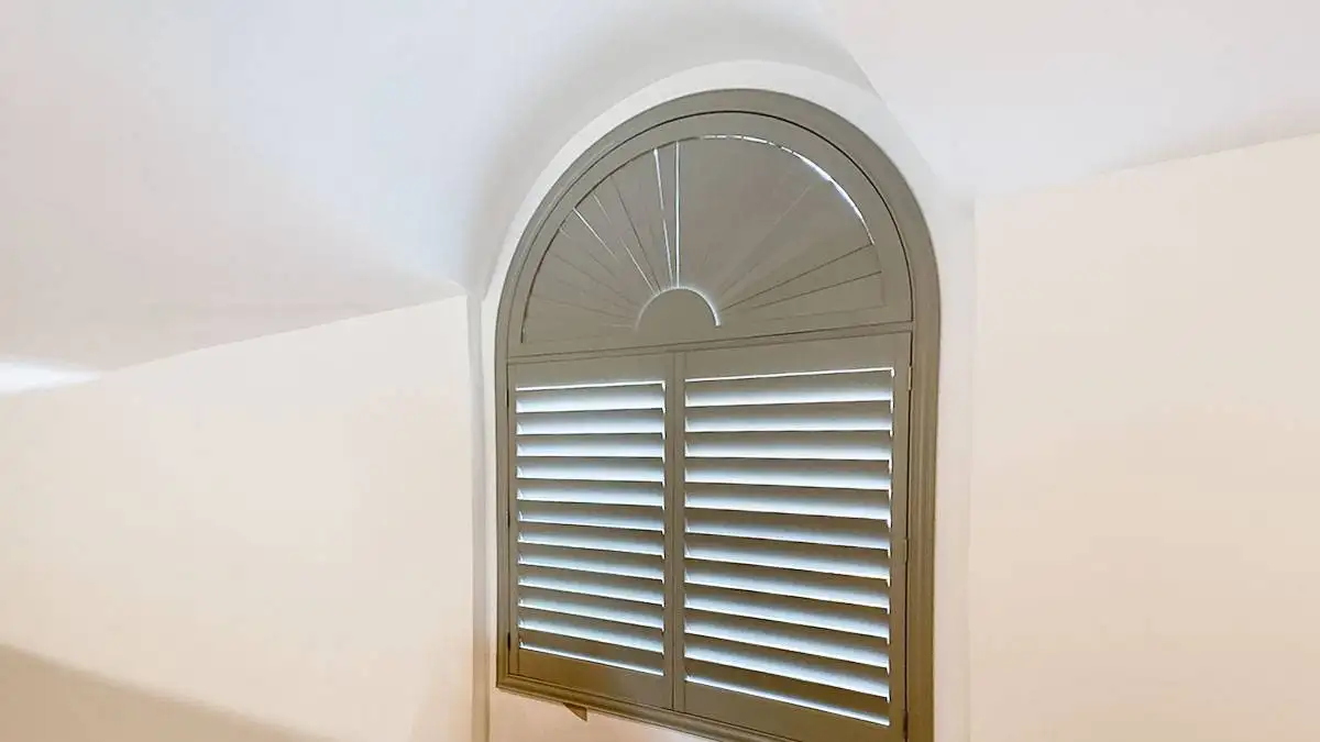 Arched Windows Shutters Light Wood Color Ev Blinds Treatment Store 1200x675px