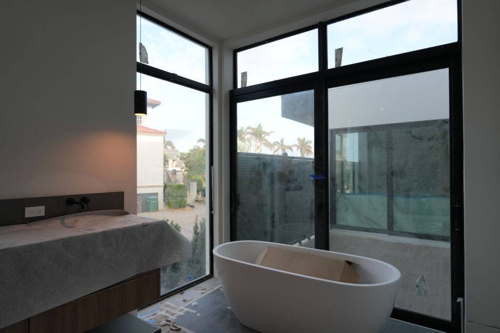 Bathroom Privacy Blinds Ev Blinds Before