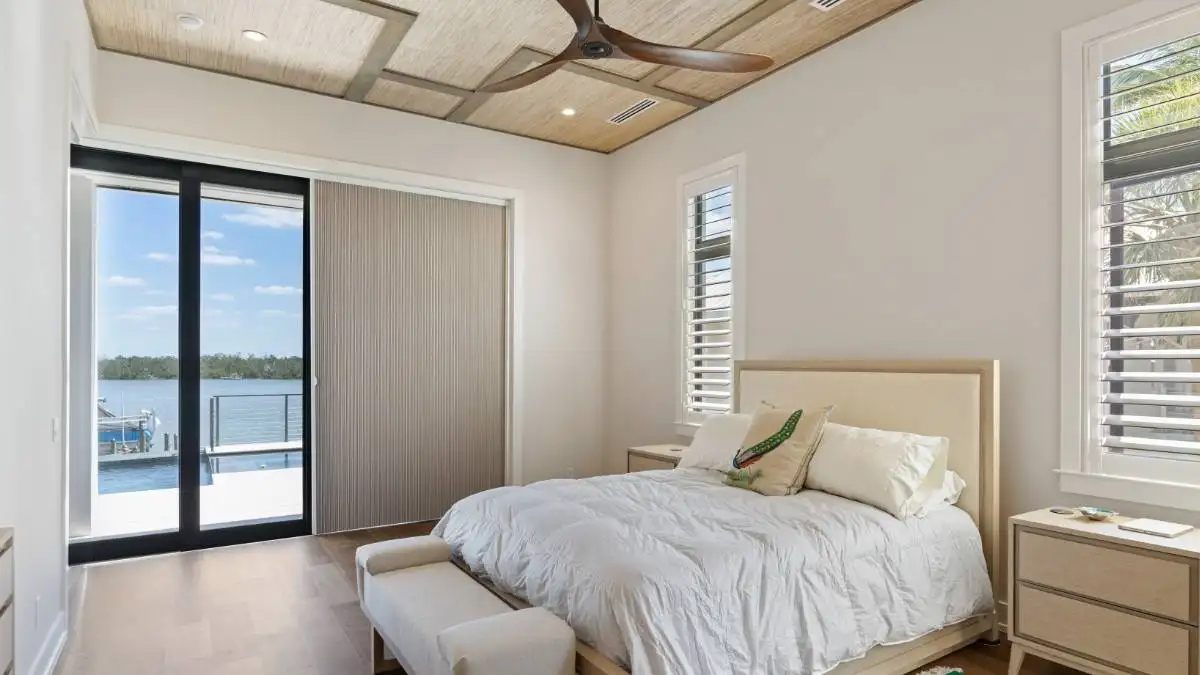 Blackout Cellular Sliders Bedroom Beach Front Half Close Ev Blinds Treatment Store 1200x675px