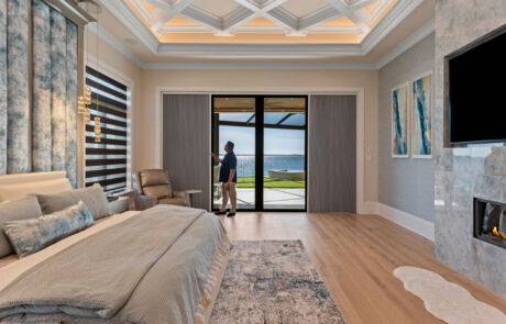 blackout cellular window treatment for oversized sliders | EV Blinds Window treatment Store