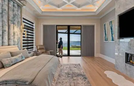 blackout cellular window treatment for oversized sliders | EV Blinds Window treatment Store