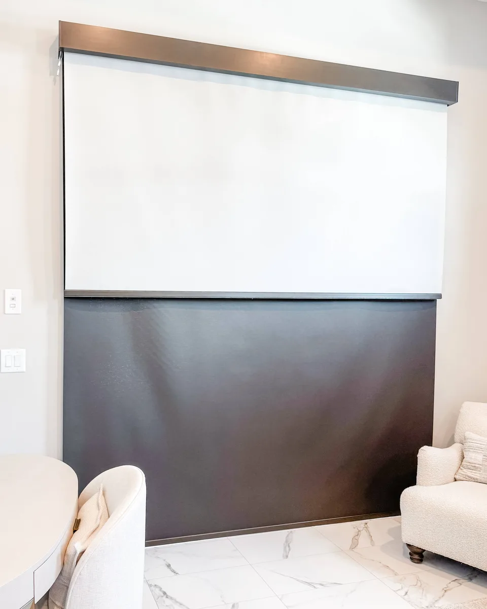 Blackout Shades for sliding doors in living room in Estero Bay