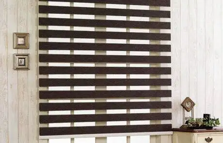 Blackout Zebra-Blinds Custom Window Treatments by EV Blinds