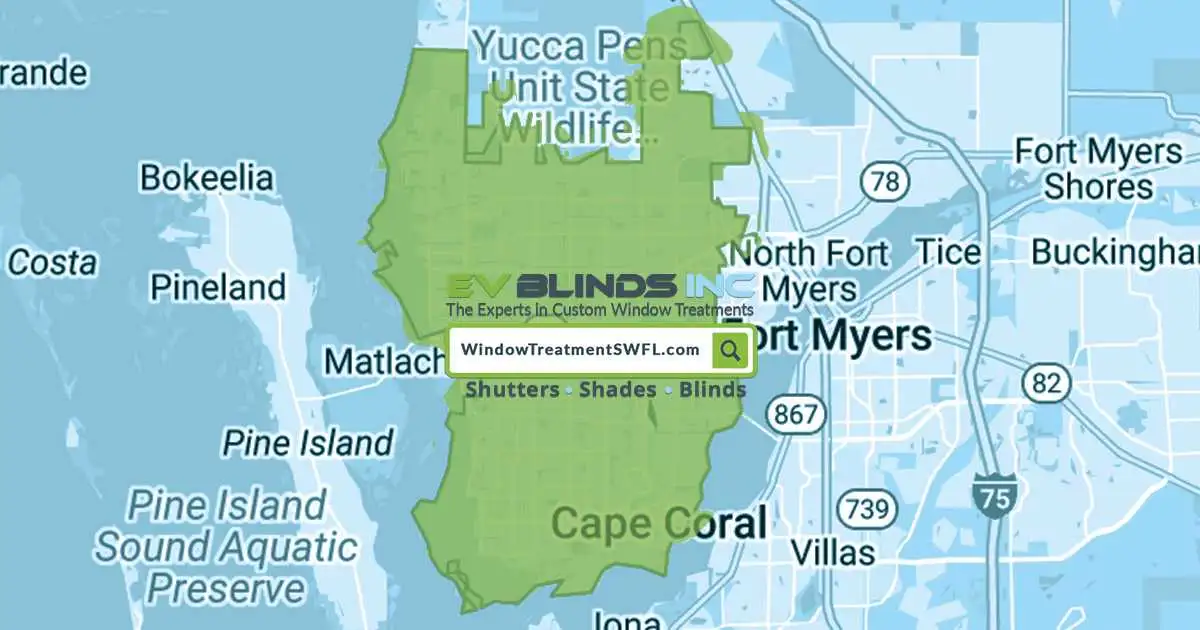 Trusted blinds Cape Coral experts. Quality craftsmanship, extensive experience, and personalized service. Contact us to transform your space.