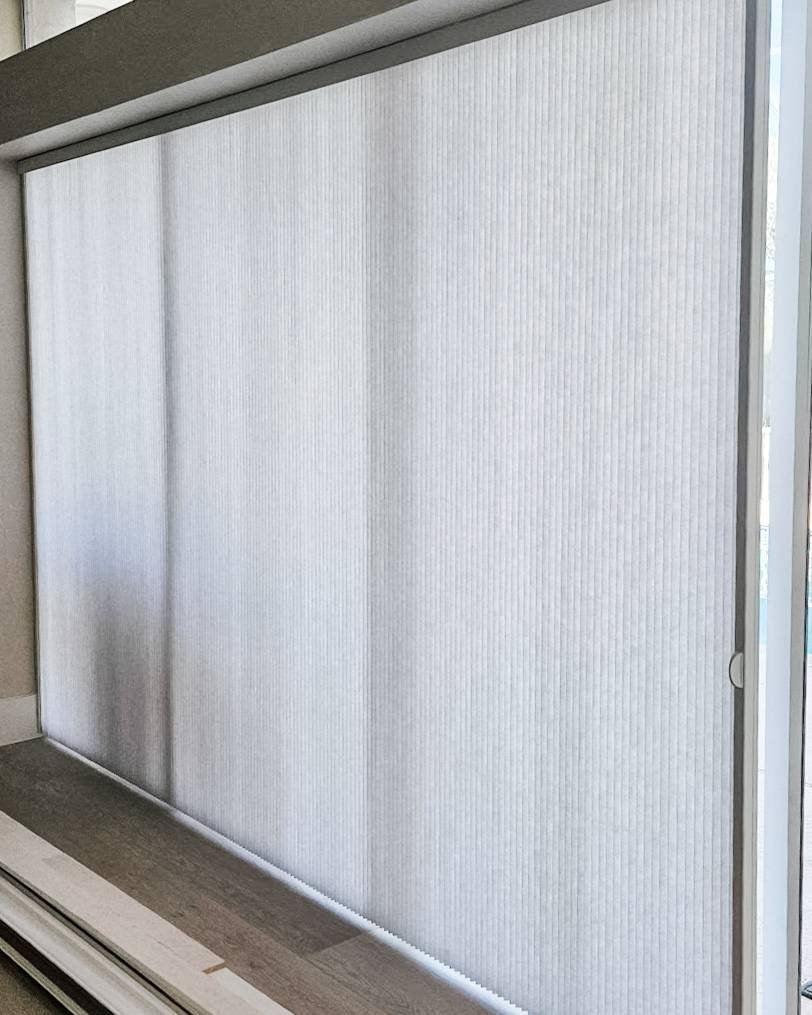 Cellular Shades | Sliding Door | dining room | Fort Myers Cellular Shades for Sliding Door in dining room in Fort Myers