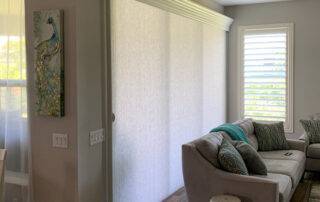 cellular shades sliding door - Window Treatments SWFL - EV Blinds