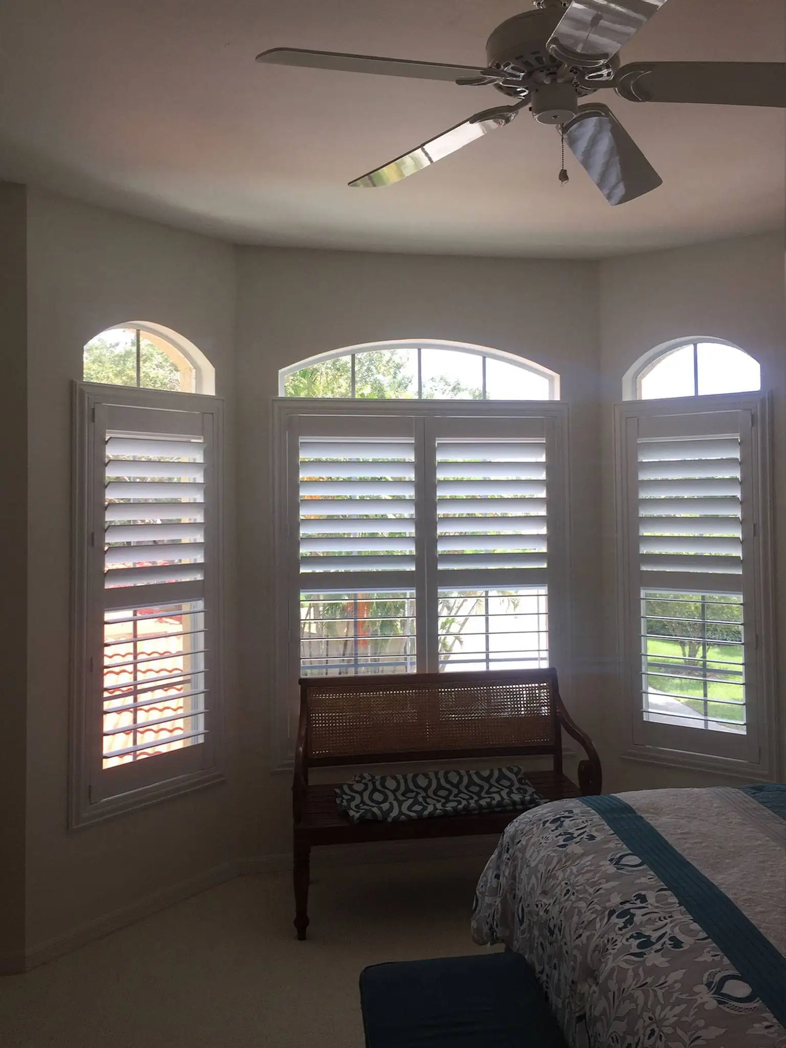 Custom plantation Shutters for Windows - EV Blinds