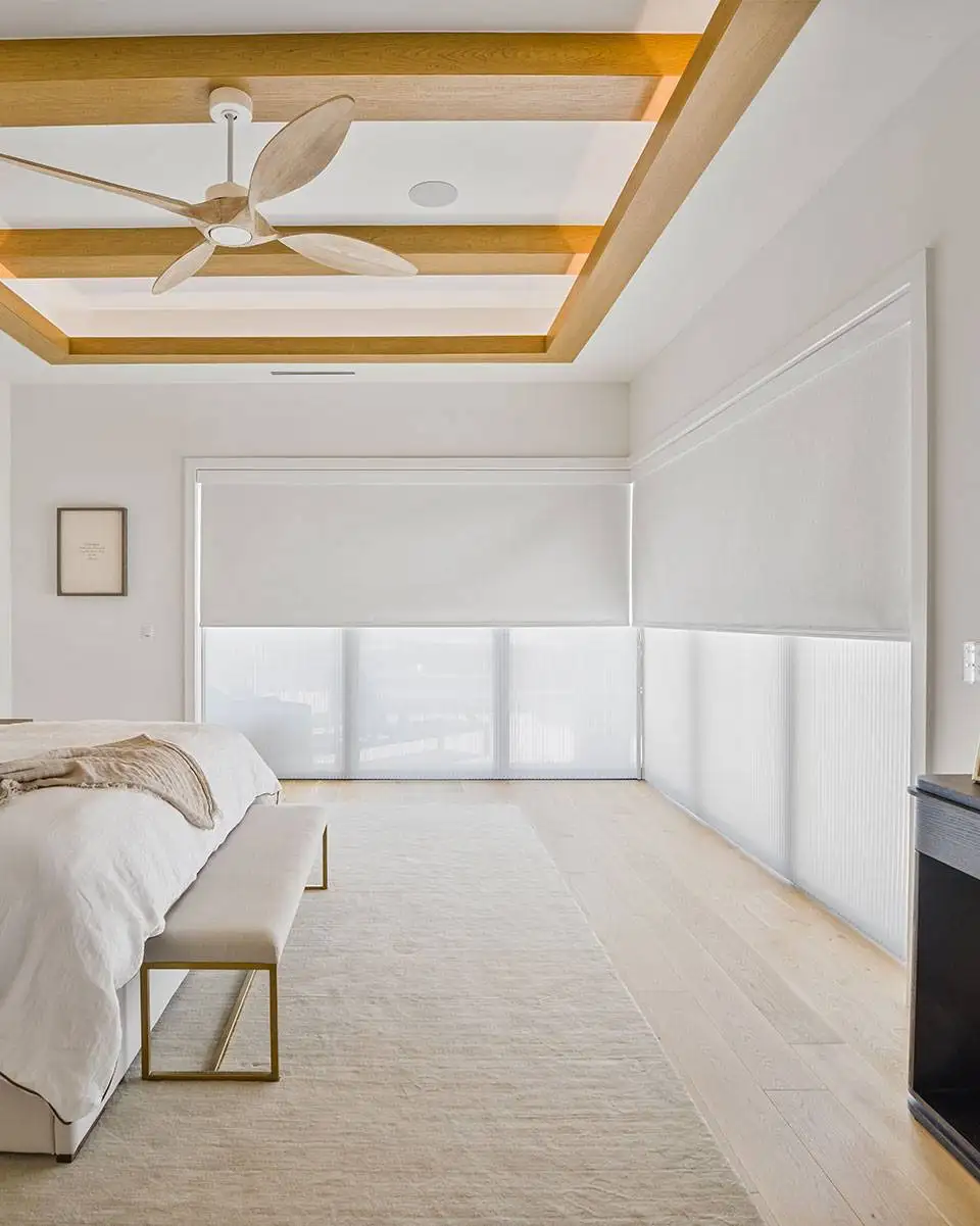 Motorized roller shade slider system