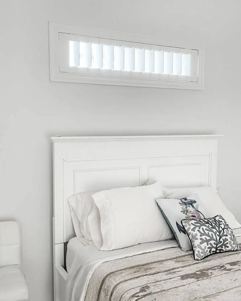 French Doors installation detail by EV Blinds