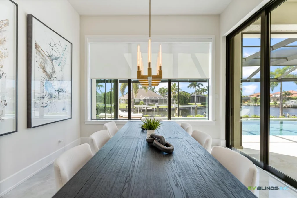 Kitchen roller shades