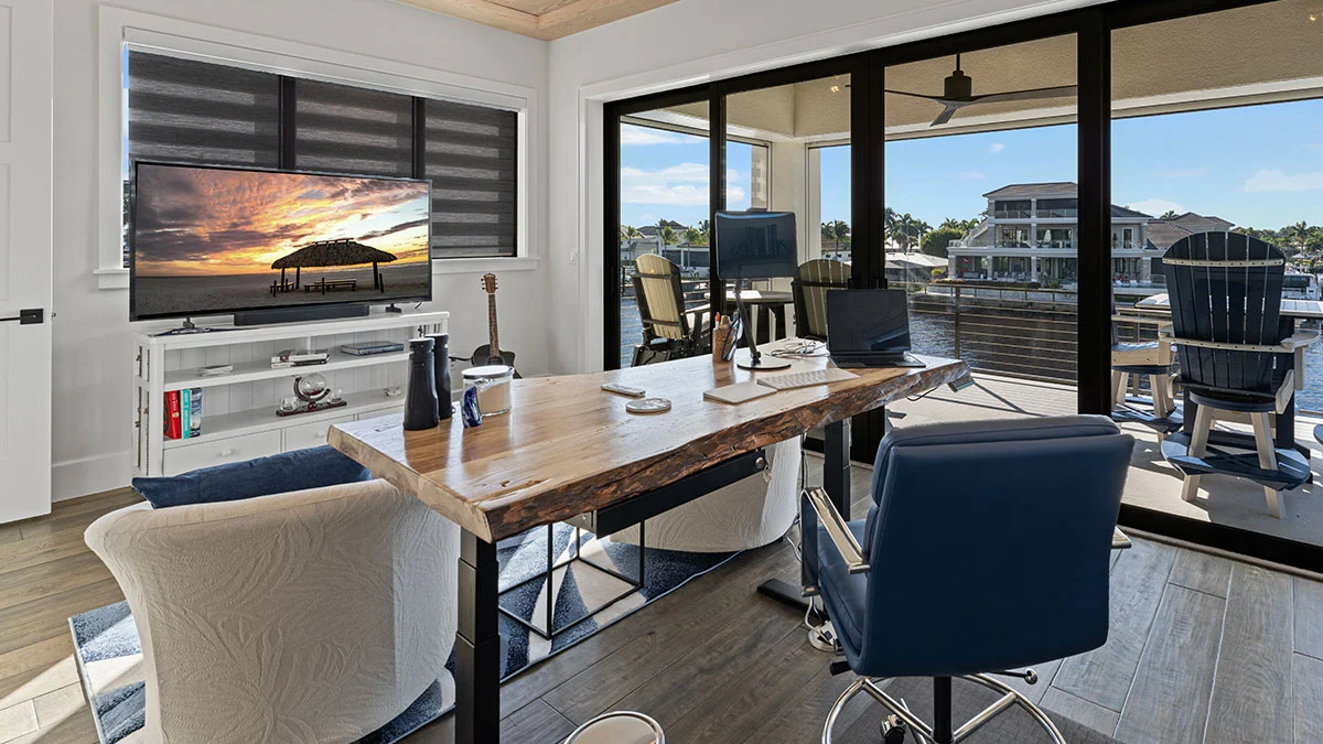 Home Office Blinds Window Treatments Ev Blinds