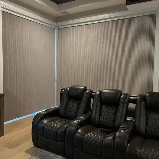 Honeycomb blackout blinds- Custom Window Treatments by EV Blinds