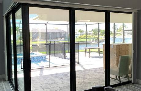 honeycomb shades sliding glass door blinds - Window Treatments SWFL- EV Blinds