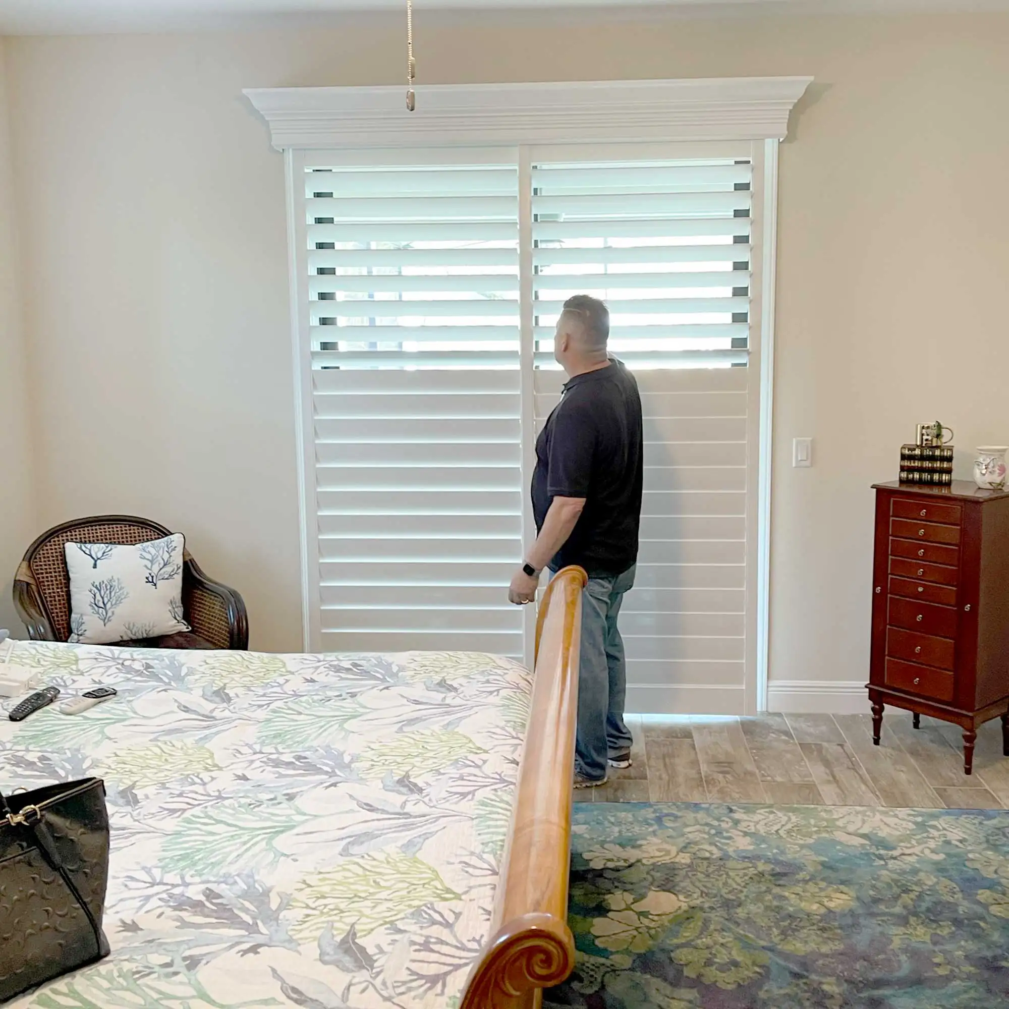 installing plantation shutters