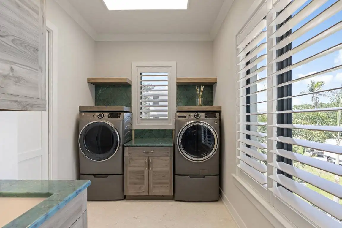 Laundry Room Window Treatments