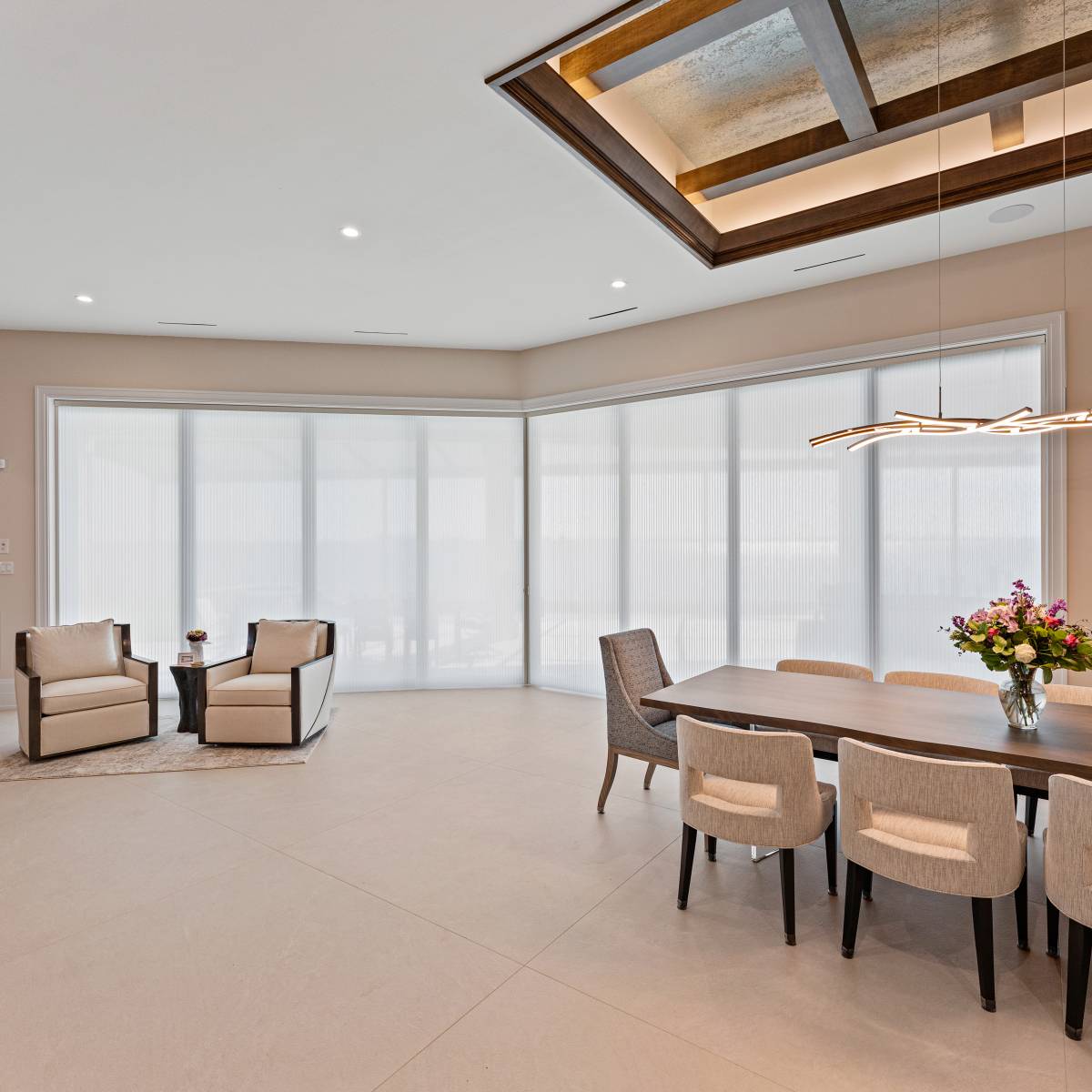 Light Filtering Cellular Sliders Dining Ev Blinds Treatment Store 1200x1200px