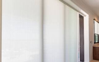 Light Filtering Cellular Sliders Semi Open EV Blinds Light Filtering Cellular Sliders Semi Open by EV Blinds custom window treatments