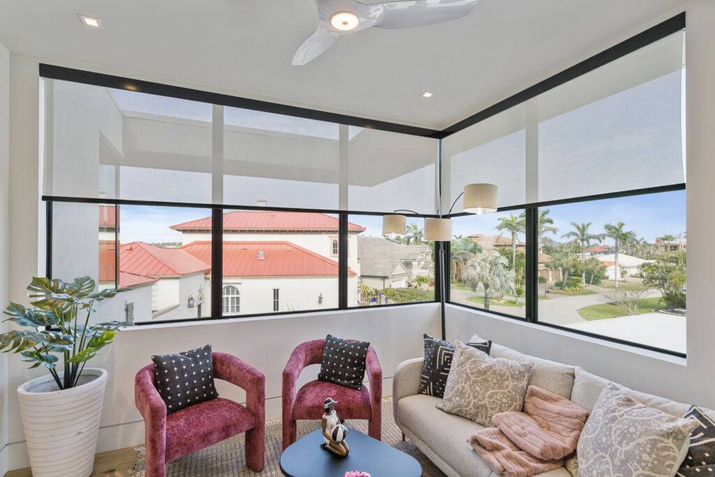 Motorized Roller Shades After