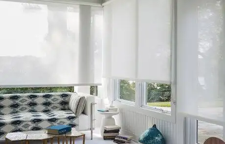 Outdoor Roller Shades Custom Window Treatments by EV Blinds Outdoor Roller Shades Custom Window Treatments by EV Blinds