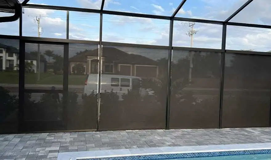 Outdoor roller shades – Window Treatments SWFL – EV Blinds Outdoor roller shades - Window Treatments SWFL - EV Blinds