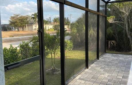 Outdoor shades - Window Treatments SWFL - EV Blinds
