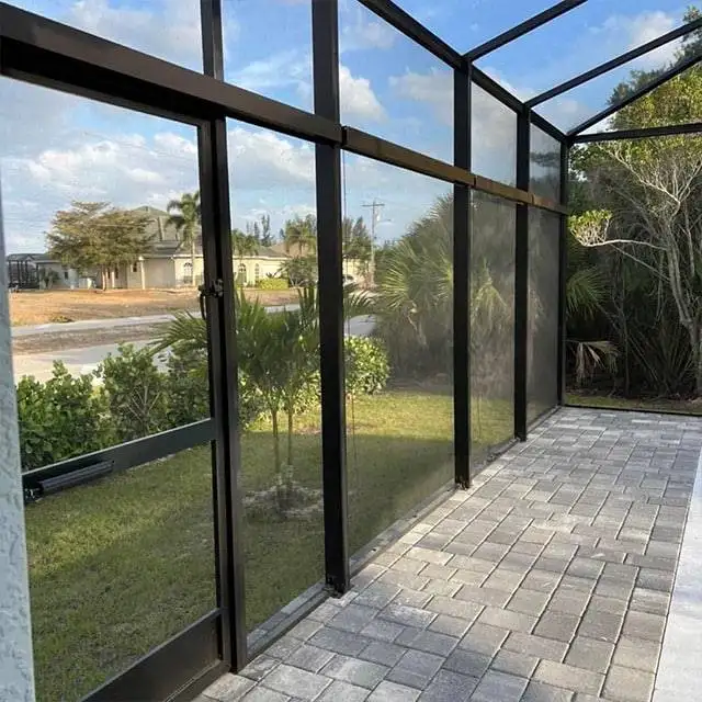 Outdoor shades for lanais- Window Treatments SWFL - EV Blinds