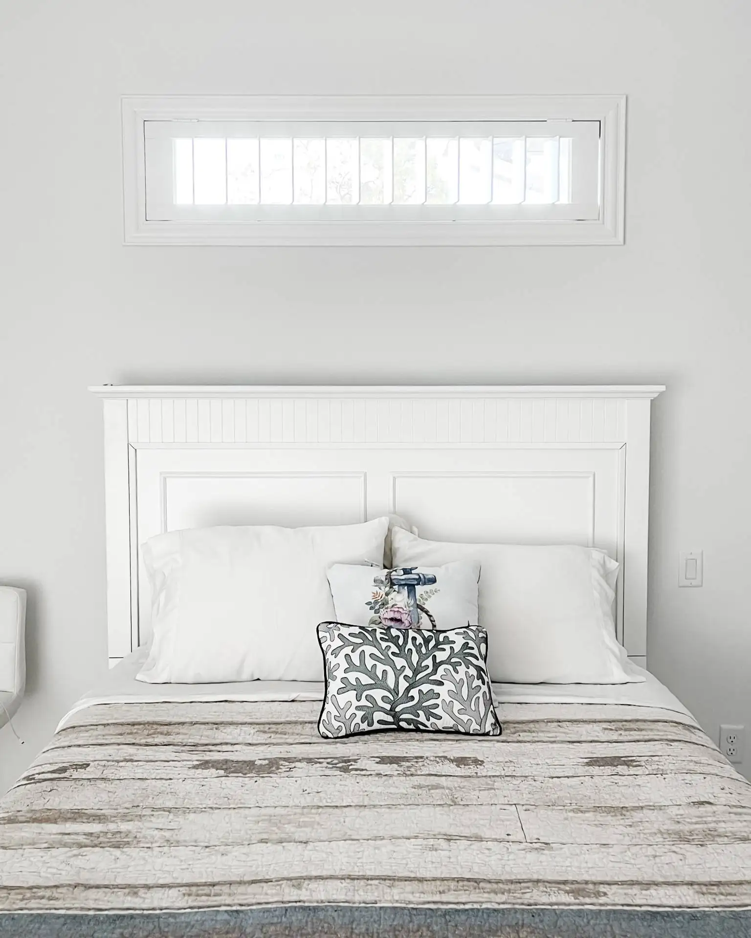 Plantation Shutters for small window blind in bedrooms in Naples