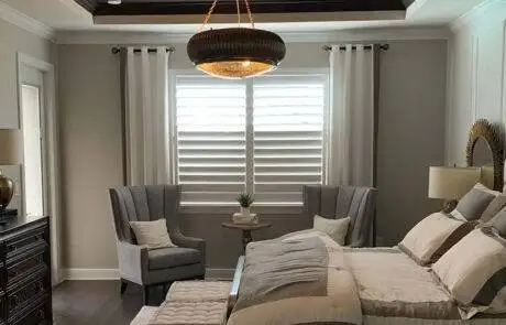 Plantation shutters EV Blinds Window treatment Store