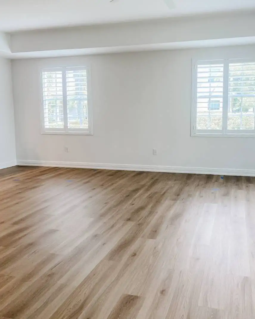 Plantation Shutters for small window blind in living room in Estero