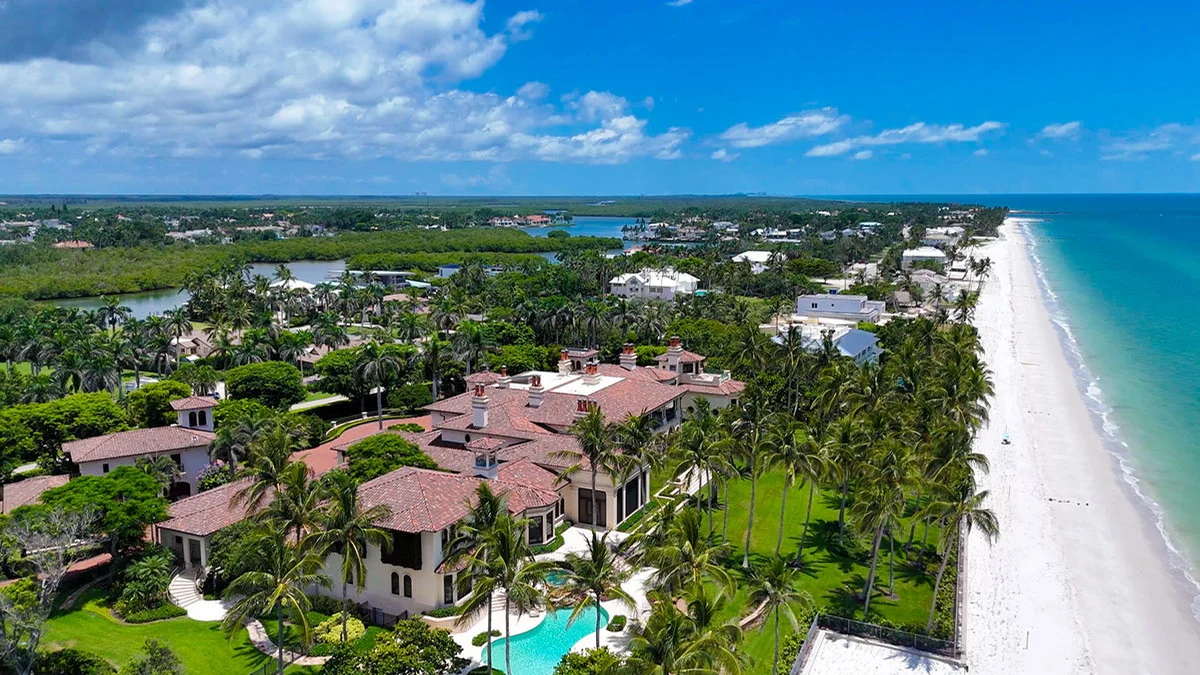 EV Blinds window treatment service for Port Royal luxury waterfront homes