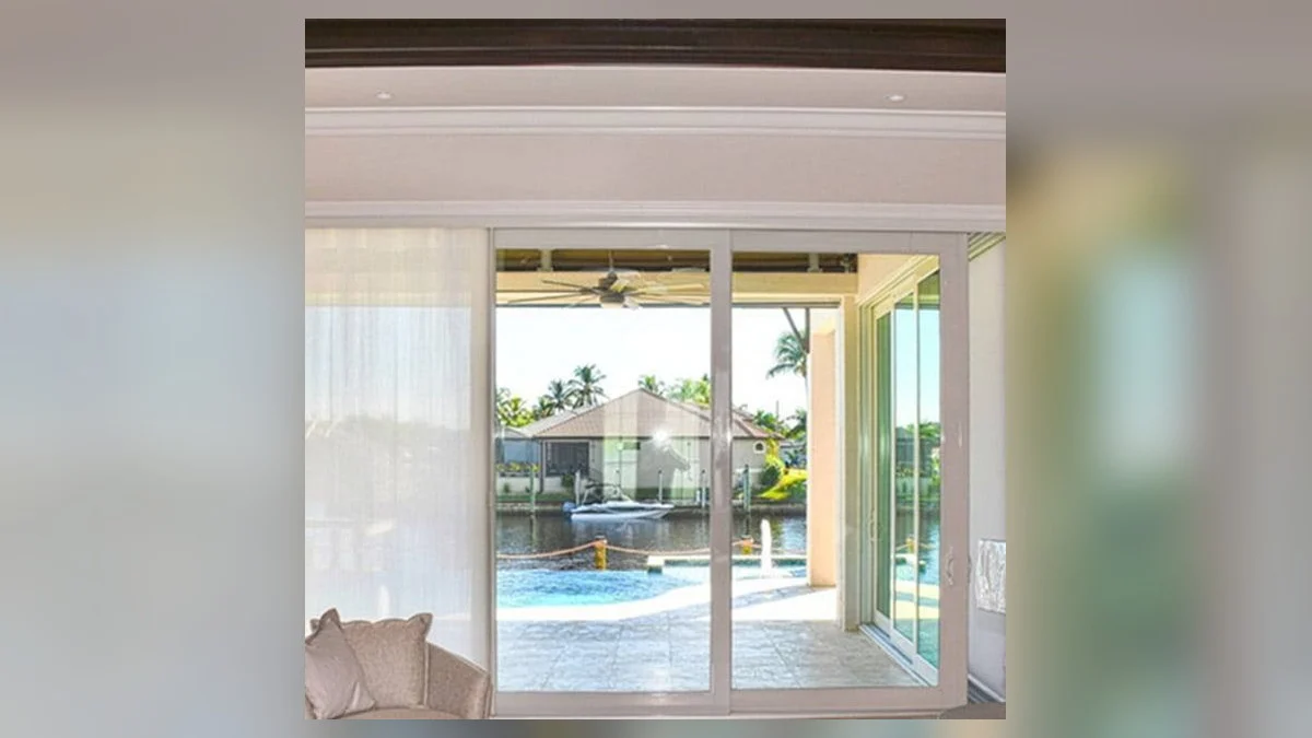 Custom sheer shades balancing view, softness, and adjustable privacy
