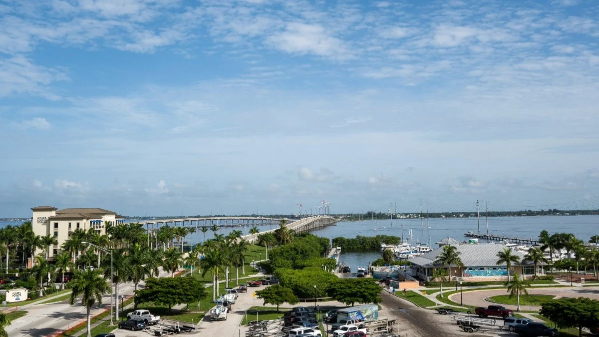 Punta Gorda waterfront homes where EV Blinds installs blinds and shades