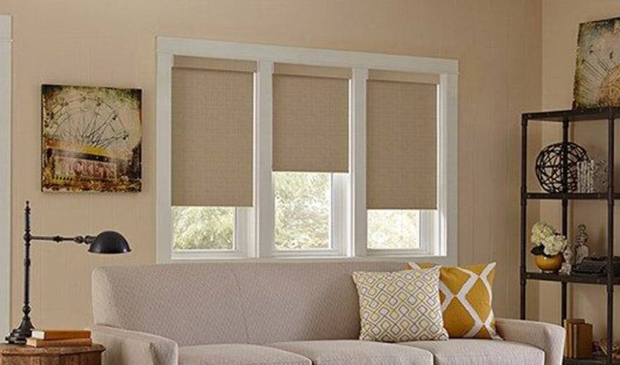 Roller Blinds Custom Window Treatments by EV Blinds