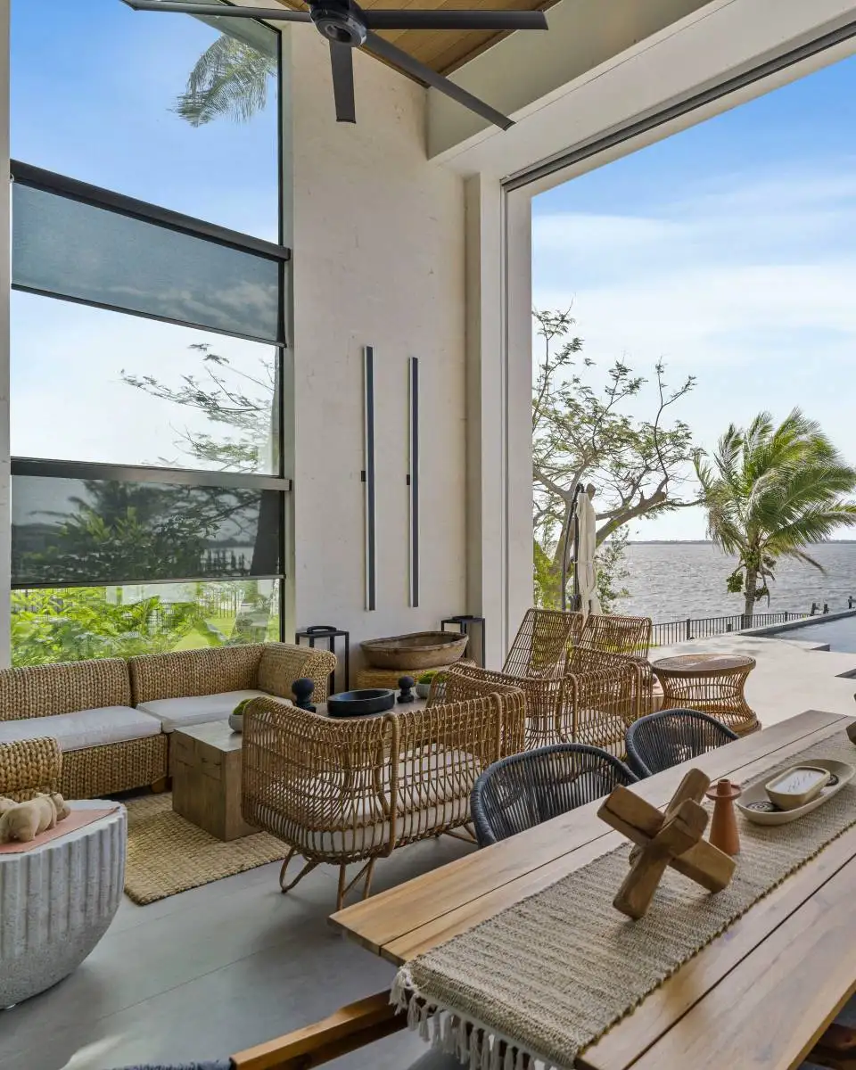 Motorized Roller Shades for Outdoors Ev Blinds Treatment Store