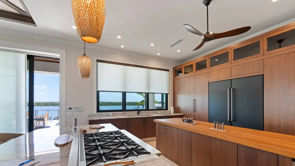 Roller Shades Ketchen Half Close Angle 1 Ev Blinds Treatment Store 1200x675px