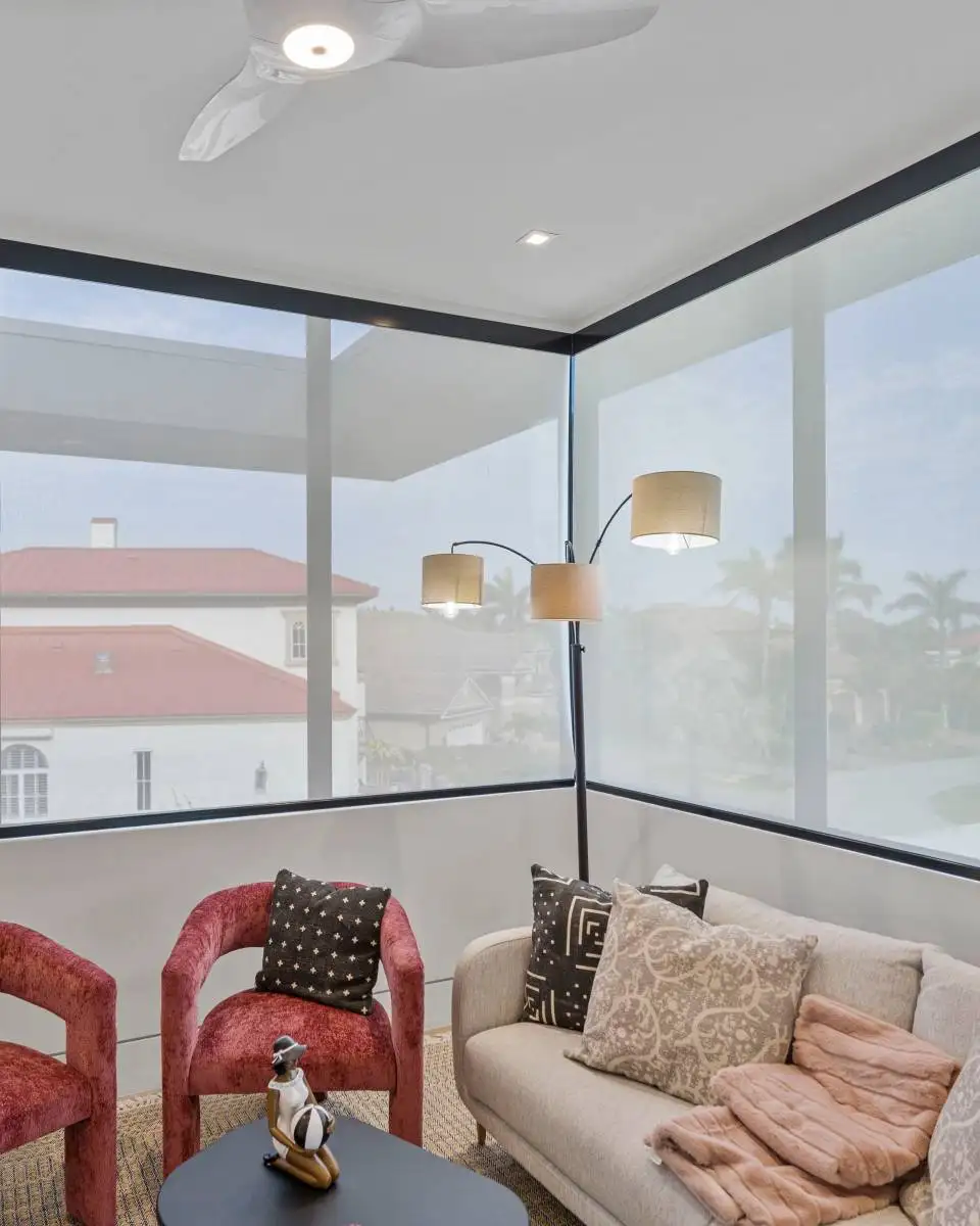 Roller Shades Living Room Full Open Ev Blinds Treatment Store 960x1200px