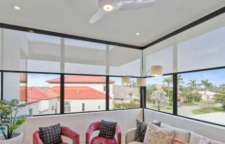 Roller Shades Living Room Half Open Ev Blinds Treatment Store 1200x675px